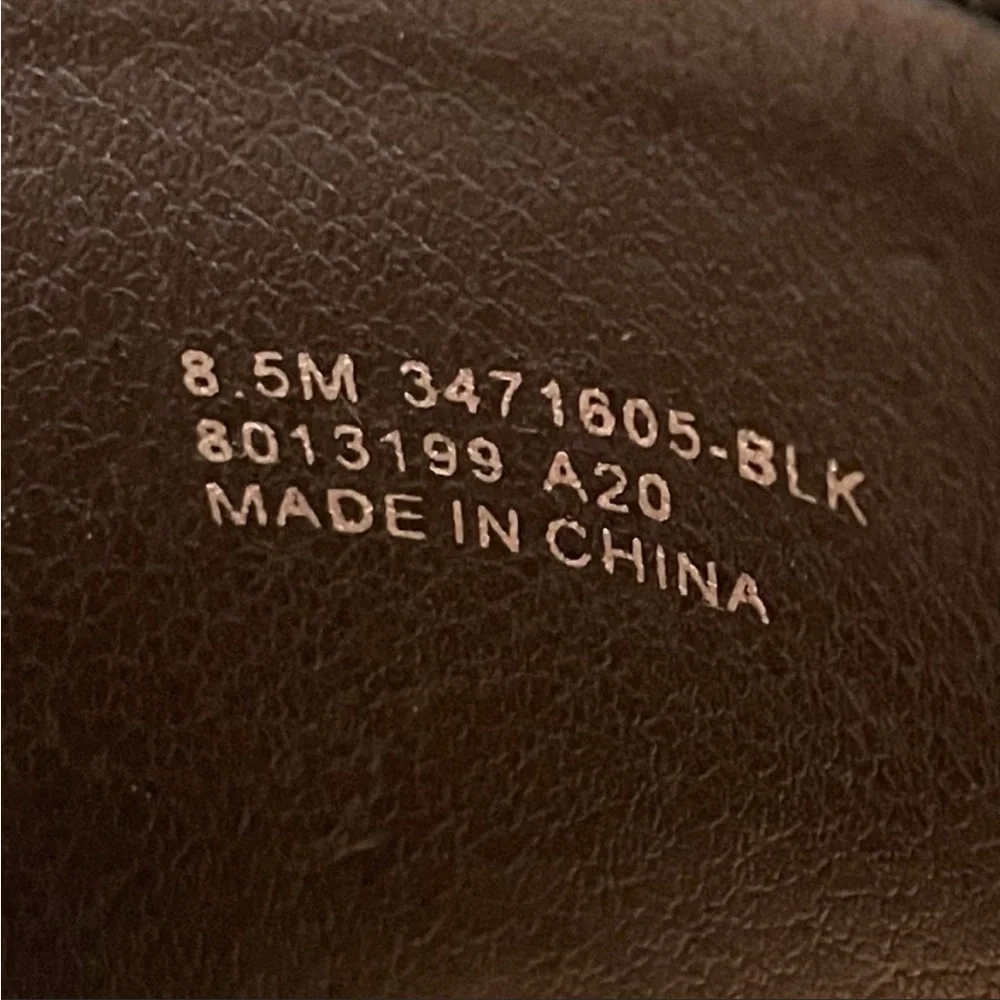 Frye & Co Amber Espadrille Wedge Platform Sandals Wedge Ankle Strap Black - Picture 11 of 11